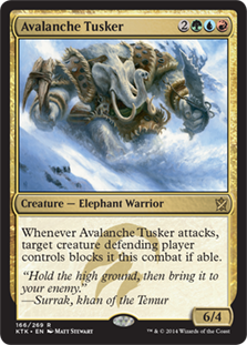 【ENG】《なだれの大牙獣/Avalanche Tusker》[KTK]