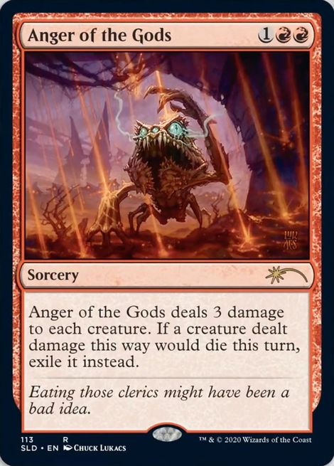 【ENG】【Foil】《神々の憤怒/Anger of the Gods》(113)[Secret Lair]