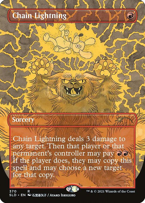 【ENG】【Foil】《稲妻の連鎖/Chain Lightning》(370)[Secret Lair]