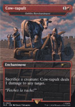 【ENG】【Foil】《ゴブリンの砲撃/Goblin Bombardment》(825)[Secret Lair]
