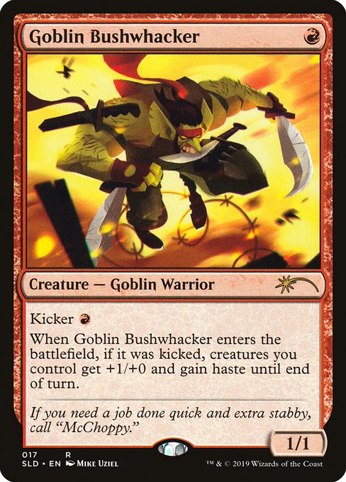 【ENG】《ゴブリンの奇襲隊/Goblin Bushwhacker》(017)[Secret Lair]