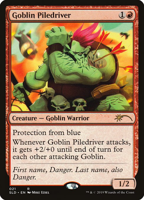 【ENG】《ゴブリンの群衆追い/Goblin Piledriver》(021)[Secret Lair]