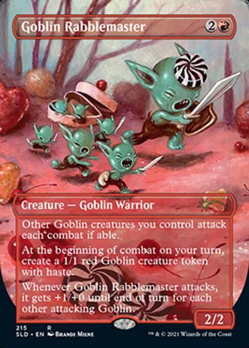 【ENG】《ゴブリンの熟練扇動者/Goblin Rabblemaster》(215)[Secret Lair]
