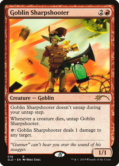 【ENG】《ゴブリンの名手/Goblin Sharpshooter》(018)[Secret Lair]
