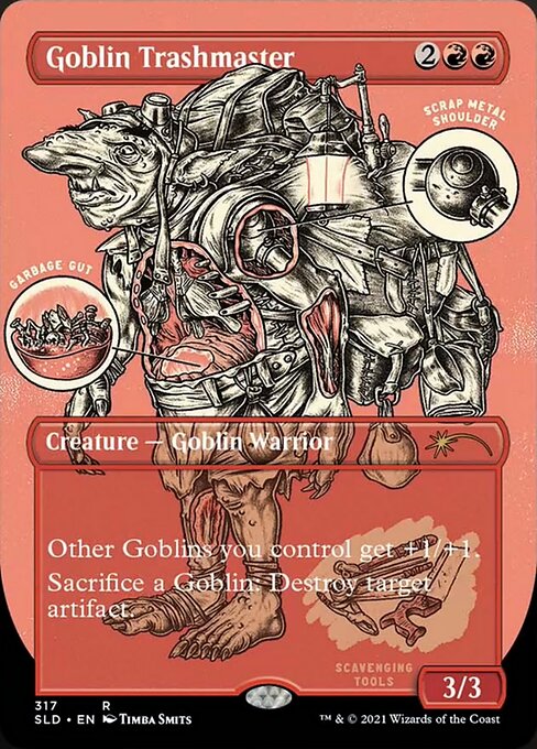 【ENG】【Foil】《ゴブリンの損壊名手/Goblin Trashmaster》(317)[Secret Lair]