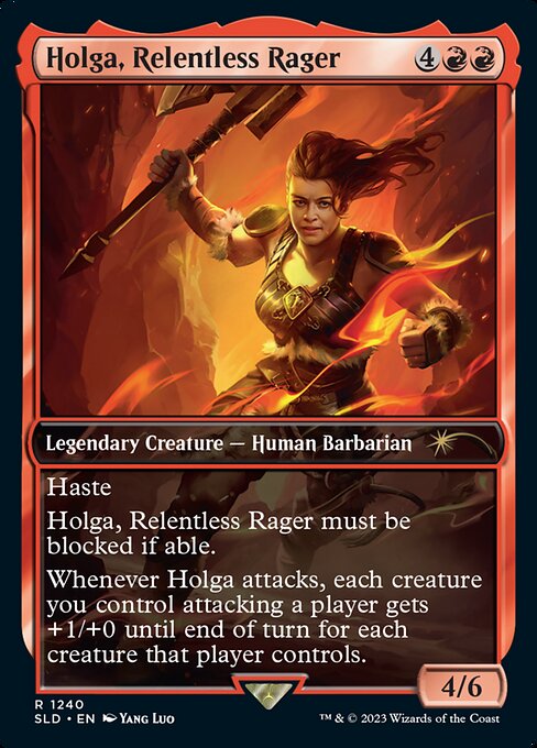 【ENG】《Holga, Relentless Rager》(1240)[Secret Lair]