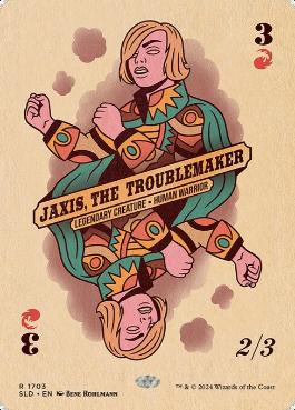 【ENG】【Foil】《トラブルメーカー、ジャクシス/Jaxis, the Troublemaker》(1703)[Secret Lair]