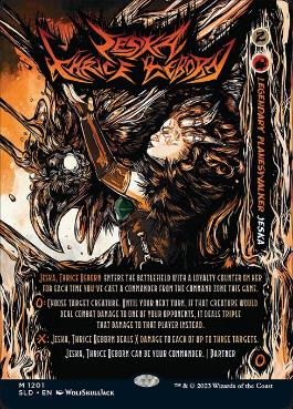 【ENG】《三度の再誕、ジェスカ/Jeska, Thrice Reborn》(1201)[Secret Lair]