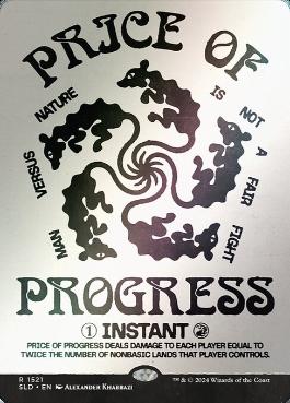 【ENG】【Foil】《発展の代価/Price of Progress》(1521)[Secret Lair]