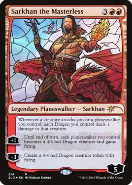 【ENG】【Foil】《主無き者、サルカン/Sarkhan the Masterless》(514)[Secret Lair]