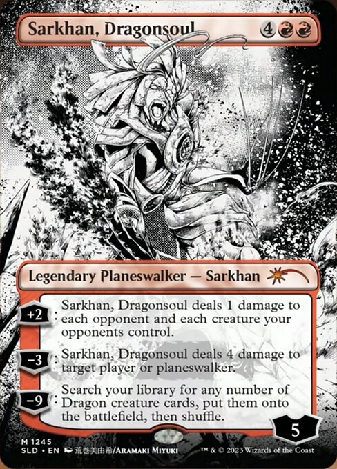 【ENG】【Foil】《龍魂、サルカン/Sarkhan, Dragonsoul》(1245)[Secret Lair]