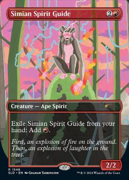 【ENG】《猿人の指導霊/Simian Spirit Guide》(1548)[Secret Lair]