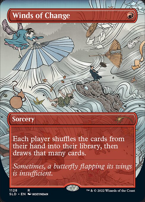 【ENG】【Foil】《変化の風/Winds of Change》(1128)[Secret Lair]