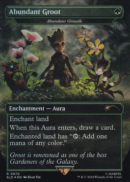 【ENG】【Foil】《豊かな成長/Abundant Growth》(870)[Secret Lair]