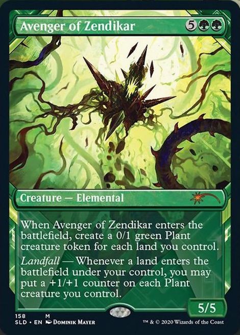 【ENG】【Foil】《ゼンディカーの報復者/Avenger of Zendikar》(158)[Secret Lair]