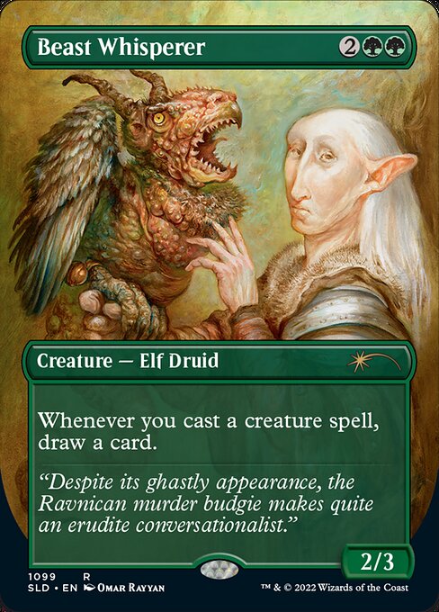 【ENG】【Foil】《獣に囁く者/Beast Whisperer》(1099)[Secret Lair]