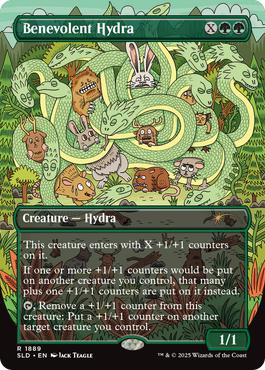 【ENG】【Foil】《心優しきハイドラ/Benevolent Hydra》(1889)[Secret Lair]