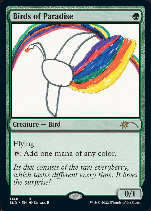 【ENG】《極楽鳥/Birds of Paradise》(1148)[Secret Lair]