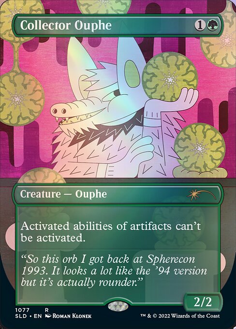 【ENG】《溜め込み屋のアウフ/Collector Ouphe》(1077)[Secret Lair]