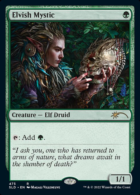 【ENG】【Foil】《エルフの神秘家/Elvish Mystic》(475)[Secret Lair]