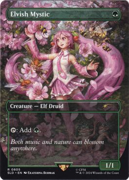【ENG】【Foil】《エルフの神秘家/Elvish Mystic》(805)[Secret Lair]