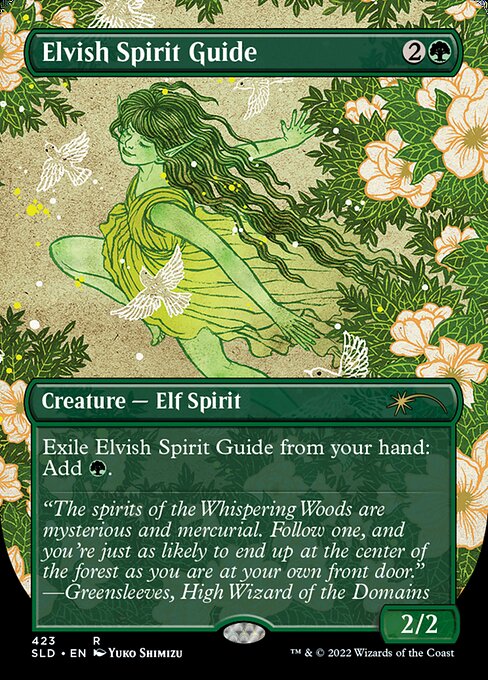 【ENG】《エルフの指導霊/Elvish Spirit Guide》(423)[Secret Lair]
