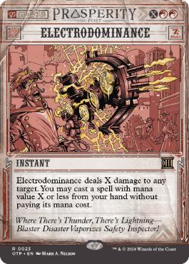 【ENG】■ショーケース■《雷電支配/Electrodominance》[OTP]