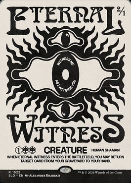 【ENG】【Foil】《永遠の証人/Eternal Witness》(1522)[Secret Lair]