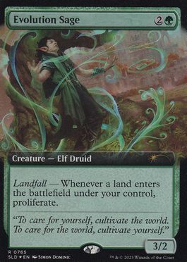 【ENG】【Foil】《進化の賢者/Evolution Sage》(765)[Secret Lair]