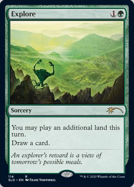 【ENG】【Foil】《探検/Explore》(114)[Secret Lair]