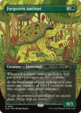 【ENG】【Foil】《忘れられた古霊/Forgotten Ancient》(1890)[Secret Lair]