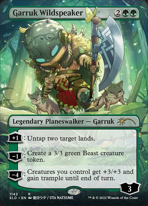 【ENG】【Foil】《野生語りのガラク/Garruk Wildspeaker》(1142)[Secret Lair]