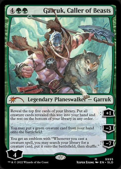 【ENG】《獣の統率者、ガラク/Garruk, Caller of Beasts》(9995)[Secret Lair]