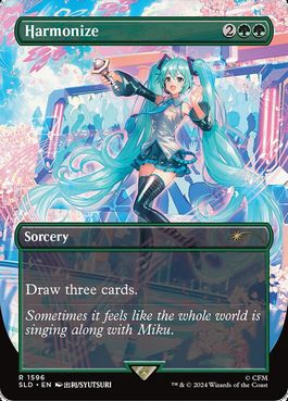 【ENG】【Foil】《調和/Harmonize》(1596)[Secret Lair]