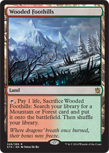 【ENG】【Foil】《樹木茂る山麓/Wooded Foothills》[KTK]