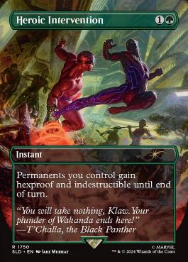 【ENG】【Foil】《英雄的介入/Heroic Intervention》(1750)[Secret Lair]