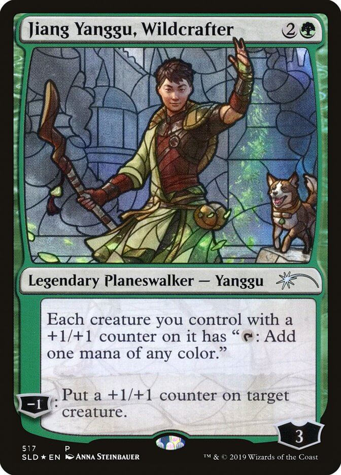 【ENG】【Foil】《野生造り、ジアン・ヤングー/Jiang Yanggu, Wildcrafter》(517)[Secret Lair]