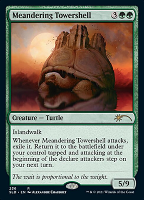 【ENG】【Foil】《うねる塔甲羅/Meandering Towershell》(236)[Secret Lair]