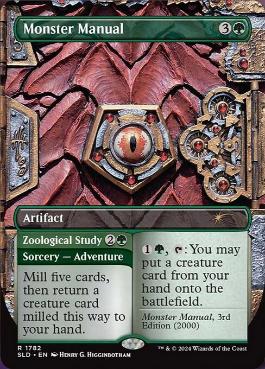 【ENG】【Foil】《モンスター・マニュアル/Monster Manual》(1782)[Secret Lair]