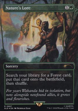 【ENG】【Foil】《自然の知識/Nature's Lore》(867)[Secret Lair]