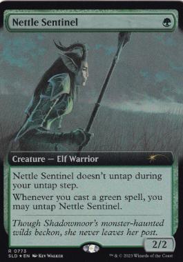 【ENG】【Foil】《イラクサの歩哨/Nettle Sentinel》(773)[Secret Lair]