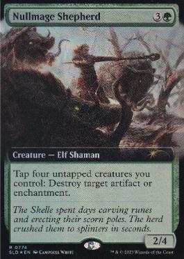 【ENG】【Foil】《虚無魔道士の番人/Nullmage Shepherd》(774)[Secret Lair]