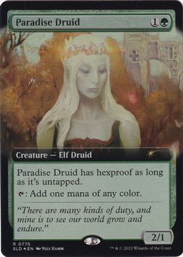 【ENG】【Foil】《楽園のドルイド/Paradise Druid》(775)[Secret Lair]