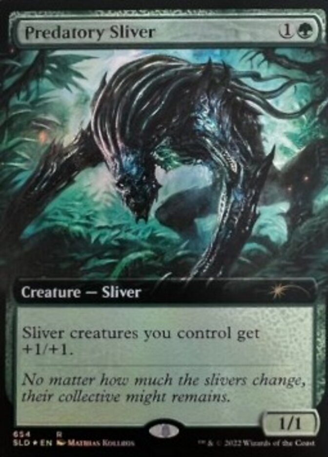 【ENG】【Foil】《捕食スリヴァー/Predatory Sliver》(654)[Secret Lair]