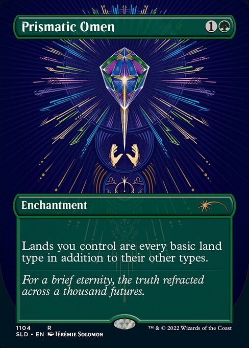 【ENG】《虹色の前兆/Prismatic Omen》(1104)[Secret Lair]
