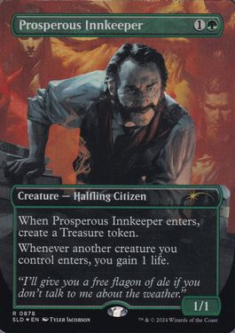 【ENG】【Foil】《裕福な亭主/Prosperous Innkeeper》(878)[Secret Lair]