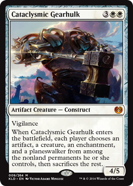 【ENG】《激変の機械巨人/Cataclysmic Gearhulk》[KLD]