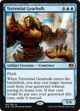 【ENG】《奔流の機械巨人/Torrential Gearhulk》[KLD]