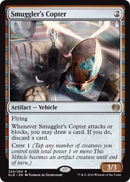 【ENG】【Foil】《密輸人の回転翼機/Smuggler's Copter》[KLD]