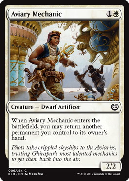 【ENG】【Foil】《格納庫の整備士/Aviary Mechanic》[KLD]